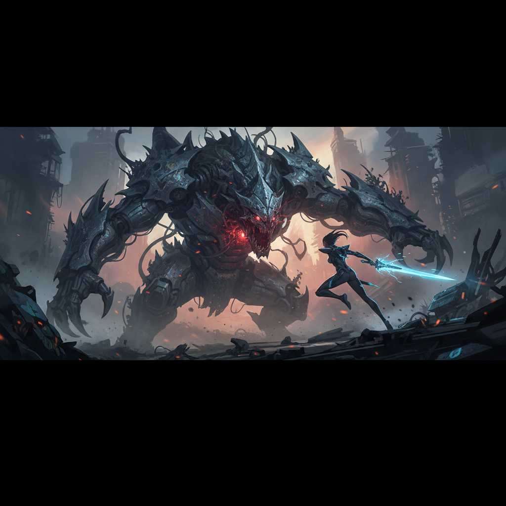 Stellar Blade: How to Beat Gigas — illustration