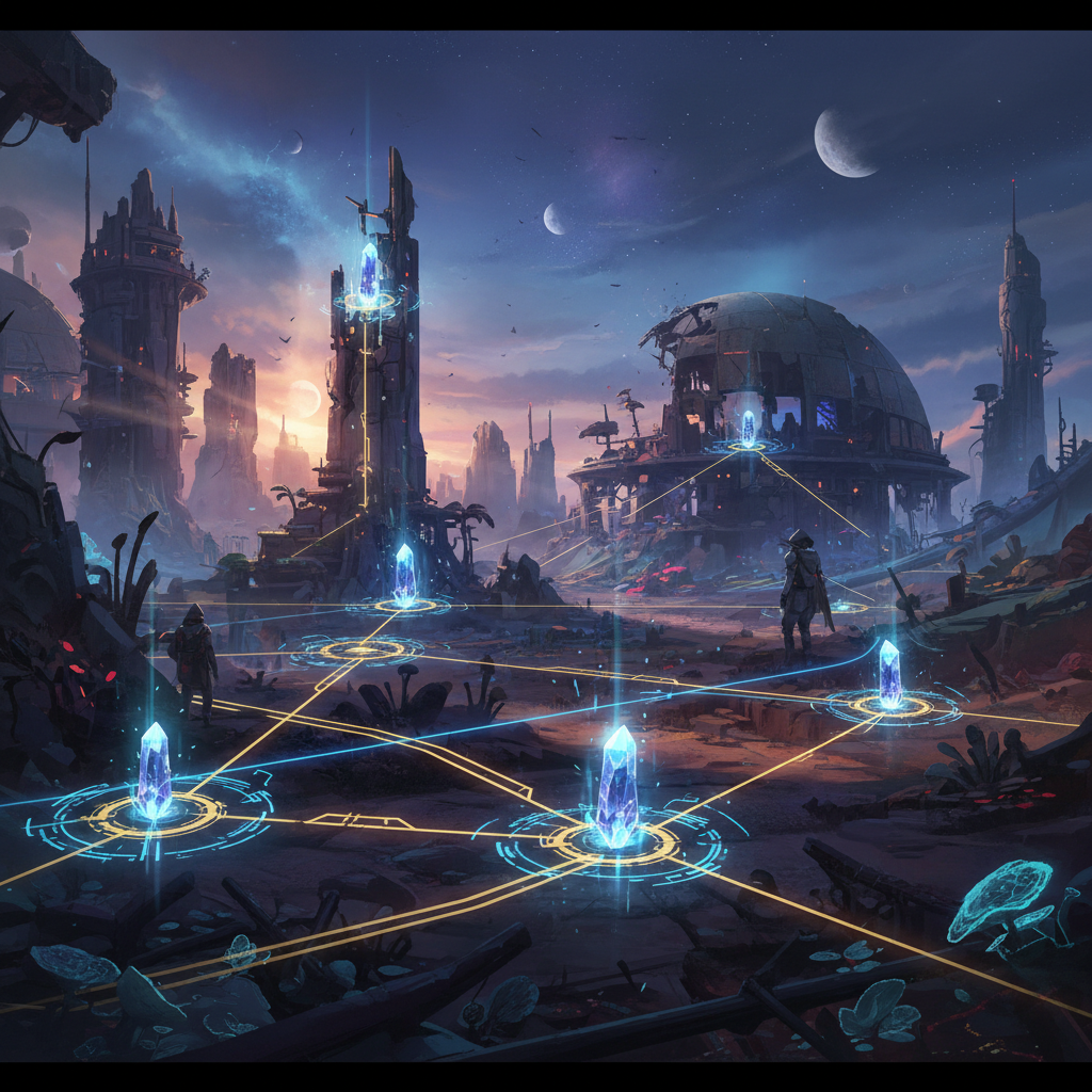 Xion Core Memory Locations Guide for Stellar Blade — illustration